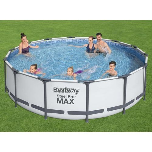 Möbel Bestway Steel Pro MAX Swimmingpool-Set 427x107 cm - Poolzubehör 92850
