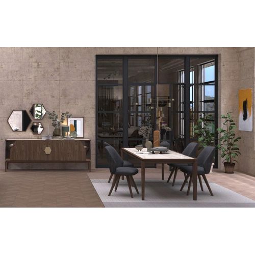 Esszimmer Küchentisch Luxus Echtholzmöbel Moderne JVmoebel