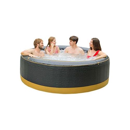 Dummy - MSpa PureHaven aufblasbarer Whirlpool 204x204x70 cm für 6 Personen selbstreinigend inkl. Filterkatuschen und Abdeckung Leergewicht 39 kg