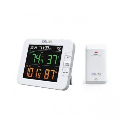 Explore Scientific WSH4102 Drahtlose Multi-Sensor-Wetterstation Weiß mit Wi-Fi