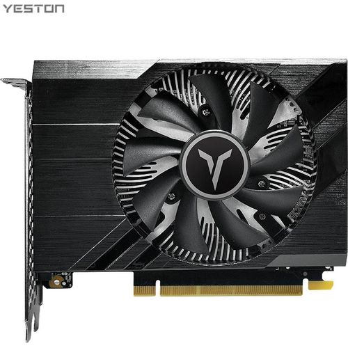 Yeston RTX 3050 6G GDDR6-Gaming-Grafikkarte, leistungsstarke Lüftersteuerung, hohe Kernfrequenz, Multi-Interface-Unterstützung