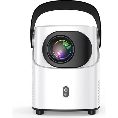 T-2-Projektor 1080P Heimkino Android 9.0 Videoprojektor mit WLAN 6 BT-Netzwerke unterstuetzen 4K-Dekodierung 100-Zoll-Display Gleiche Bildschirmtechnik Filmprojektor Autofokus Trapezfunktion Eingebauter 5-W-Lautsprecher mit mehreren Anschluessen Unterstuetzt TV-Box Computer Laptop fuer Heimkino Outdoor-Mediaplayer-Unterhaltung