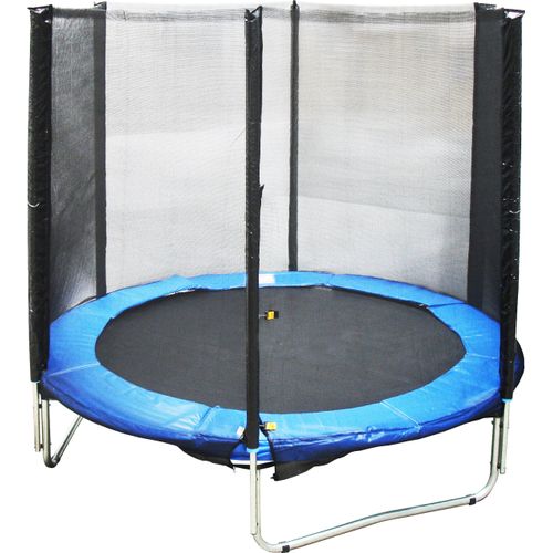 Trampolin mit Schutznetz - 244 cm