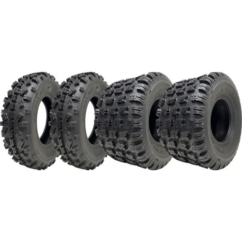 18x10-8 & 20x6-10 ATV Quad-Reifen OBOR Advent Tubeless 4ply Road Legal (4er Set)