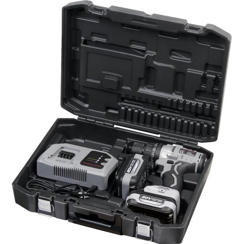 Akku-Schlagbohrmaschine 20V 4Ah 100Nm inkl. 2 Akkus