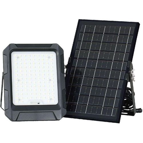 Solarleuchten - Solar-Flutlichter - IP65 - Schwarz - 1000 Lumen - 4000K
