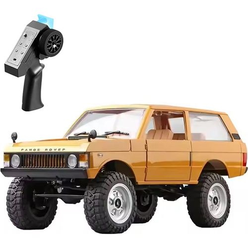 Ferngesteuertes Auto, ferngesteuerter Crawler im Massstab 1:12 fuer Kinder und Erwachsene, 2,4 GHz 4WD, wiederaufladbares ferngesteuertes Autospielzeug mit steuerbaren Scheinwerfern