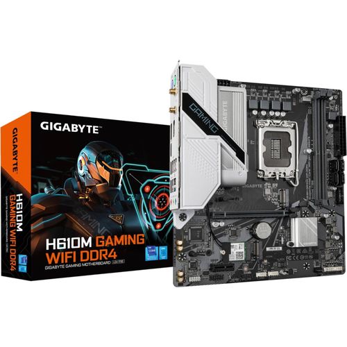 GIGABYTE H610M GAMING WF DDR4 Motherboard Intel H610 Express LGA 1700 micro ATX