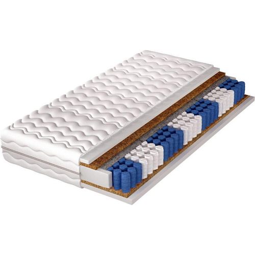 Taschenmatratze mit Kokosnuss Abigail, 140 x 200