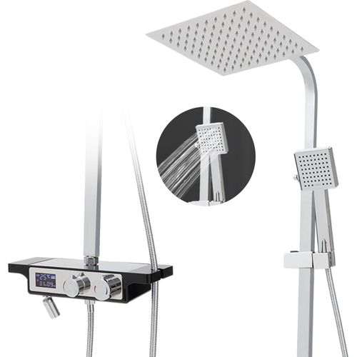 Duschsystem Duscharmatur mit Handbrause Duschsäule Duschstange Brausegarnitur