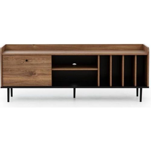 TV-Bank STEFANIE 2 – braun/schwarz