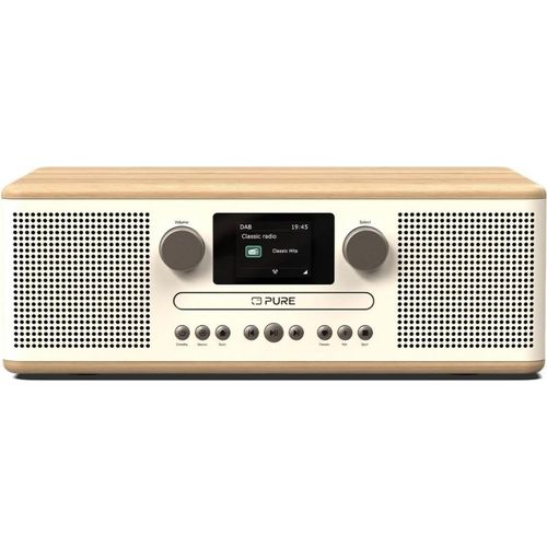 PURE Classic C-D6 Baumwolle White/Oak Kompaktanlage