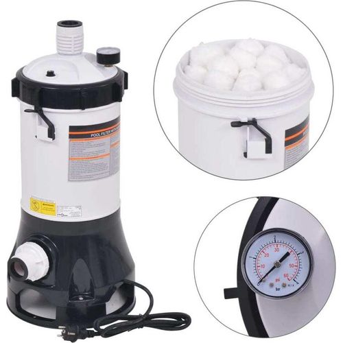 2024 Moderne Poolzubehör Poolfilterpumpe für Intex Bestway Pools 185 W 4,4 m³/h 616244