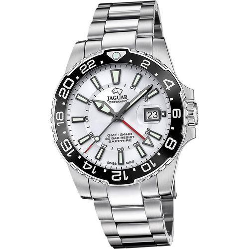 Jaguar Herren Uhr Edelstahlarmband silber D2UJ1011/1