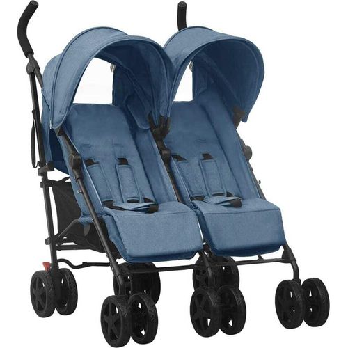Best Möbel Geschwisterwagen Marineblau Stahl CHY3766101