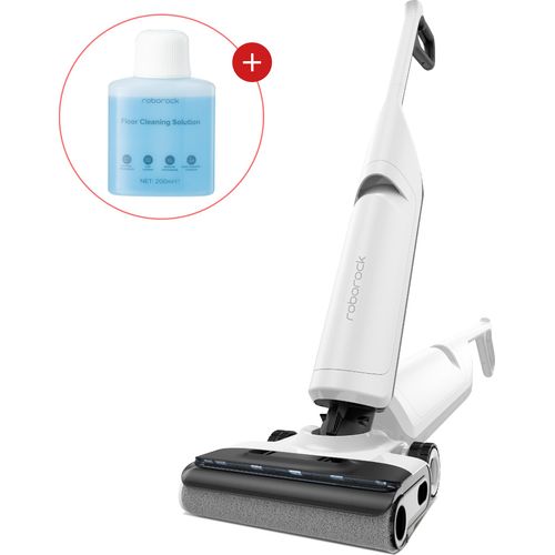 Roborock Flexi Pro Nass- & Trockensauger 17000Pa, 30 min Selbstreinigend , Heißlufttrocknung, 730 ml, mit Roborock 200ml Bodenreiniger
