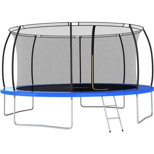 Trampolin-Set Rund 460×80 cm 150 kg