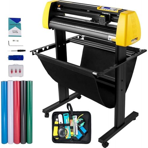 87cm Vinyl Cutter/Plotter Schild Schneidemaschine Software 3 Klingen LCDVerbessert: 