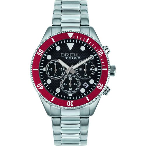 Herrenuhr Breil EW0714 Schwarz Silberfarben (Ø 41 mm)