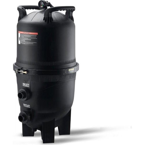 Kartuschen-Poolfilter - 620 x 560 x 1169 mm - Einbau-Poolfilter für oberirdische Schwimmbäder - Filtrationsfiltersystem mit Upgrade-Filter - auslaufsicher - für Whirlpools, Spa und aufblasbare Pools