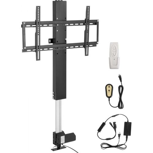 TV-Ständer für LCD-LED-Plasmafernseher, Automatischer TV-Ständer, Aufzug für Fernseher - Höhenverstellbarer TV Lift Halterung, 107,4-187,2 cm, Stabil bis 60 kg.