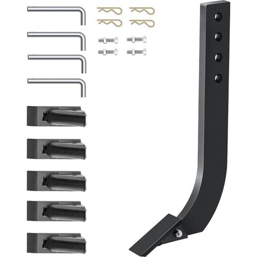 18'' Vertikutiererschäfte mit Kastenmesser und 4 Zähnen - 4er Pack