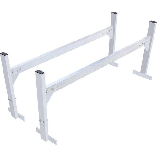 Dachleiterträger Relingträger - 2 Stk. 300–2060 mm Einstellbare Länge - Truck Rack - 150–230 mm Höhe, 181 kg Belastbarkeit - Lkw Gepäckträger Racks aus Aluminiumlegierung - Rost- und Korrosionsschutz - Dachträger