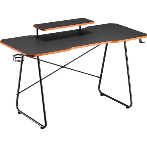 Gaming-Tisch mit NanoRS-Monitorablage, 50kg max, Höhe 850mm, schwarz, RS170
