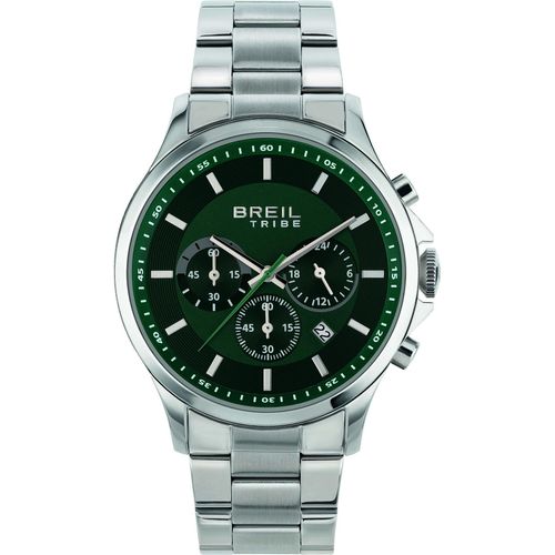 Herrenuhr Breil EW0660 grün Silberfarben (Ø 43 mm)