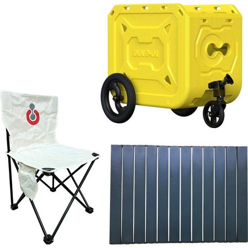 Multifunktionale Haustierwagen-Aufbewahrungsbox, Fahrradanhänger-Aufbewahrungsbox-Set mit Rädern für Kinder, große Hunde, Camping und Reiten