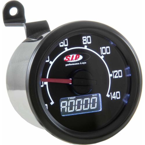 SIP-Tachometer und 48 mm Digital/Analog Geschwindigkeitsmesser 19 Funktionen 140 km/h