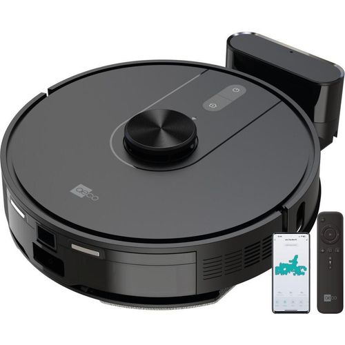 aeco Vacubot X5 Saug-und Wischroboter Schwarz App gesteuert Fernbedienbar (A900005)