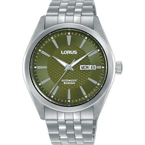 Herrenuhr Lorus RL487BX9 grün Silberfarben