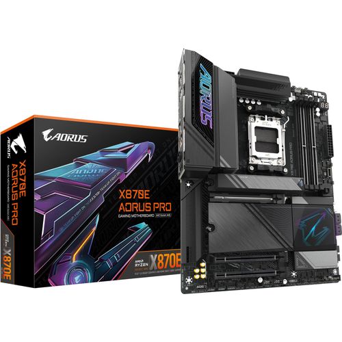 Gigabyte X870E AORUS PRO, (X870,AM5,ATX,DDR5)