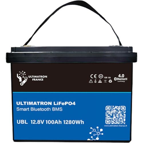Ultimatron LifePo4 Lithiumbatterie 12,8 V 100Ah ULS-12-10...
