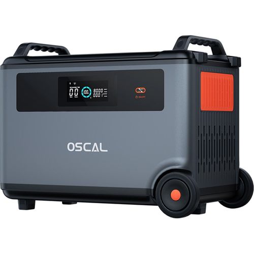 Oscal BP3600 3600Wh Zusatzakkupack, 3600Wh bis 57600Wh Akku, erweiterbare Kapazitaet, funktioniert mit PowerMax 3600 (kann nicht alleine verwendet werden)