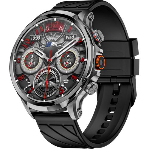 LOKMAT APPLLP 8 PRO 4G Smart Watch WiFi GPS BT Smartwatch-Unterstuetzung Nano-SIM-Karte Telefonanruf Sportuhr Pulsmesser Gesundheitstracker Schrittzaehler