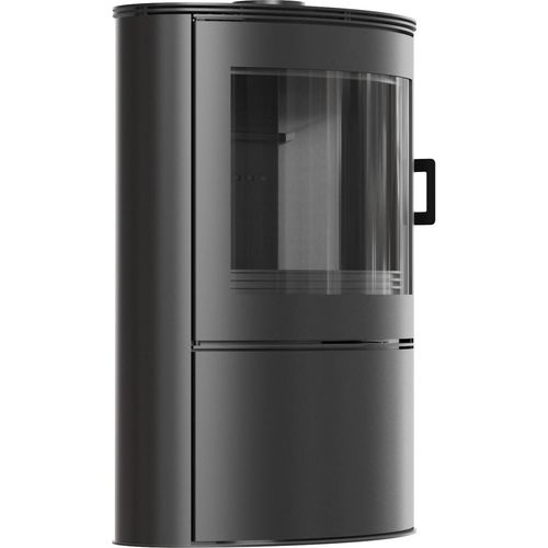 Kaminofen aus stahl AB S/2 Ø 150 10 kW schwarz Verkleidung