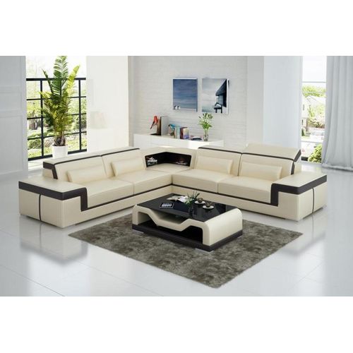 Sofa Ecksofa Couch Polster Sofas Couchen Leder Garnitur Eck Garnituren Eckcouch
