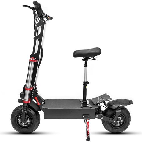 DUOTTS K8Elektroroller E-Scooter E-roller 12 Zoll Off-Road Reifen 3000W*2 Dual Motor 60V 40Ah Batterie für 120KM Reichweite 150KG mit Sitz