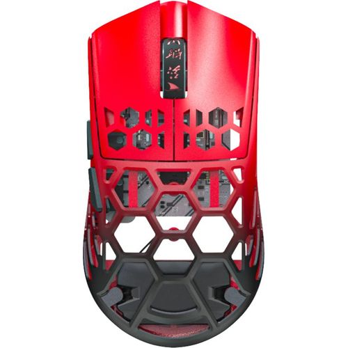 Kabellose Maus BT5.0 2,4 G 4 KHz Empfaenger Kabelgebundene wiederaufladbare Tri-Mode-Gaming-Maus Leichtes Design 26000 DPI Einstellbare Maeuse