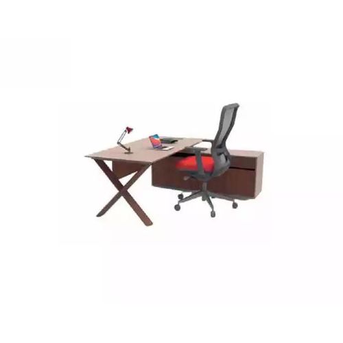 Schreibtisch Büromöbel Cheftisch Holzmöbel Designer Schreibarbeitsplatz