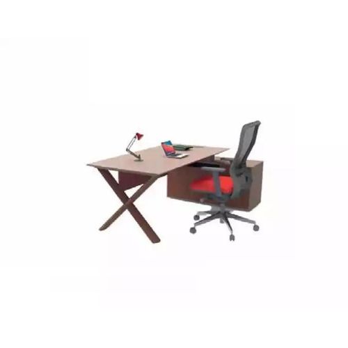 Schreibtische Büromöbel Eckschreibttisch Arbeitstische Holzmöbel Braun