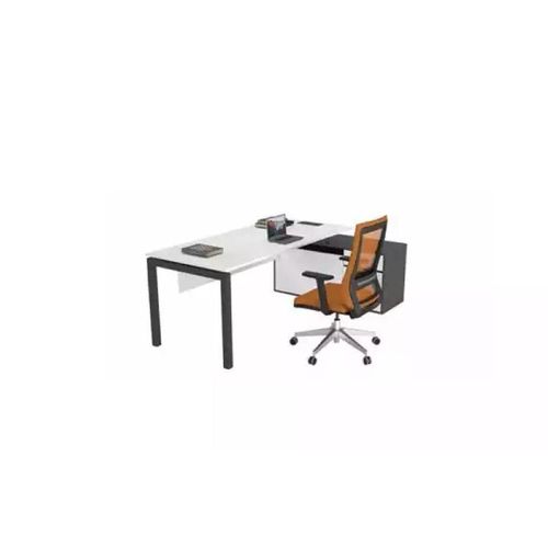 Weißer Arbeitstisch Computertisch Bürotische Holzmöbel Schreibmöbel Modern
