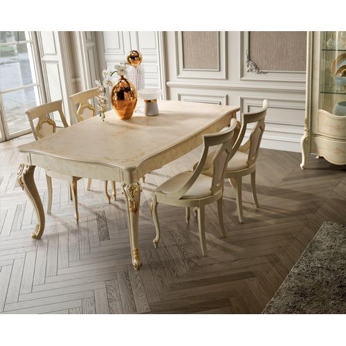 Italienische Esstische Tisch Holz Tische Möbel Esstisch Antik Stil Holztisch Neu