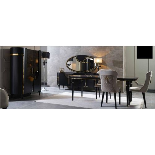 Tisch Holz Tische Modern Design Esszimmer Ess Luxus Tisch im italienischen Stil