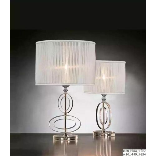 Klassische Tischlampe Kronleuchter Kristall Tischleuchte Lampe
