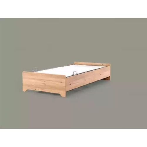 Designerbetten Babybett braun modernes Jugendbett Holzmöbel 100x200cm neu