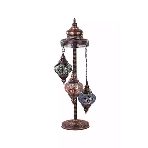 Tischlampe Tischleuchte Lampe Leuchten Luxus Mehrfarbig Lampen Glas