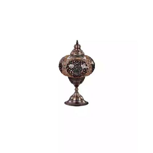 Lampe Tischlampe Tischleuchte Leuchten Luxus Grau Lampen Tisch Glas